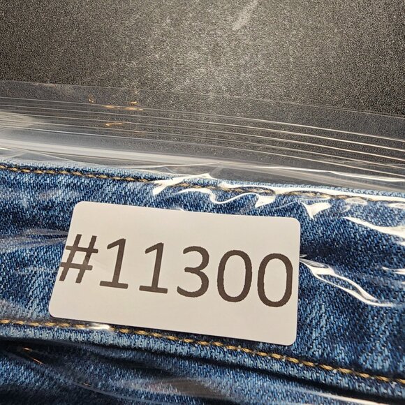 Old Navy Shorts Womens 14 Blue High Rise OG Straight Denim Jean Cut Off - Picture 9 of 9